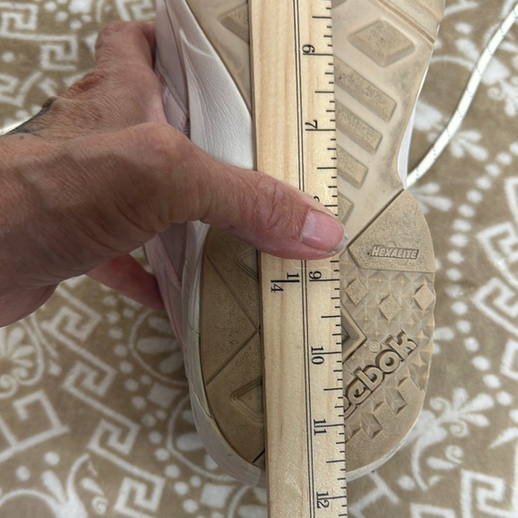 Reebok Pink and White Modern Chunky Sneakers - Picture 15 of 15